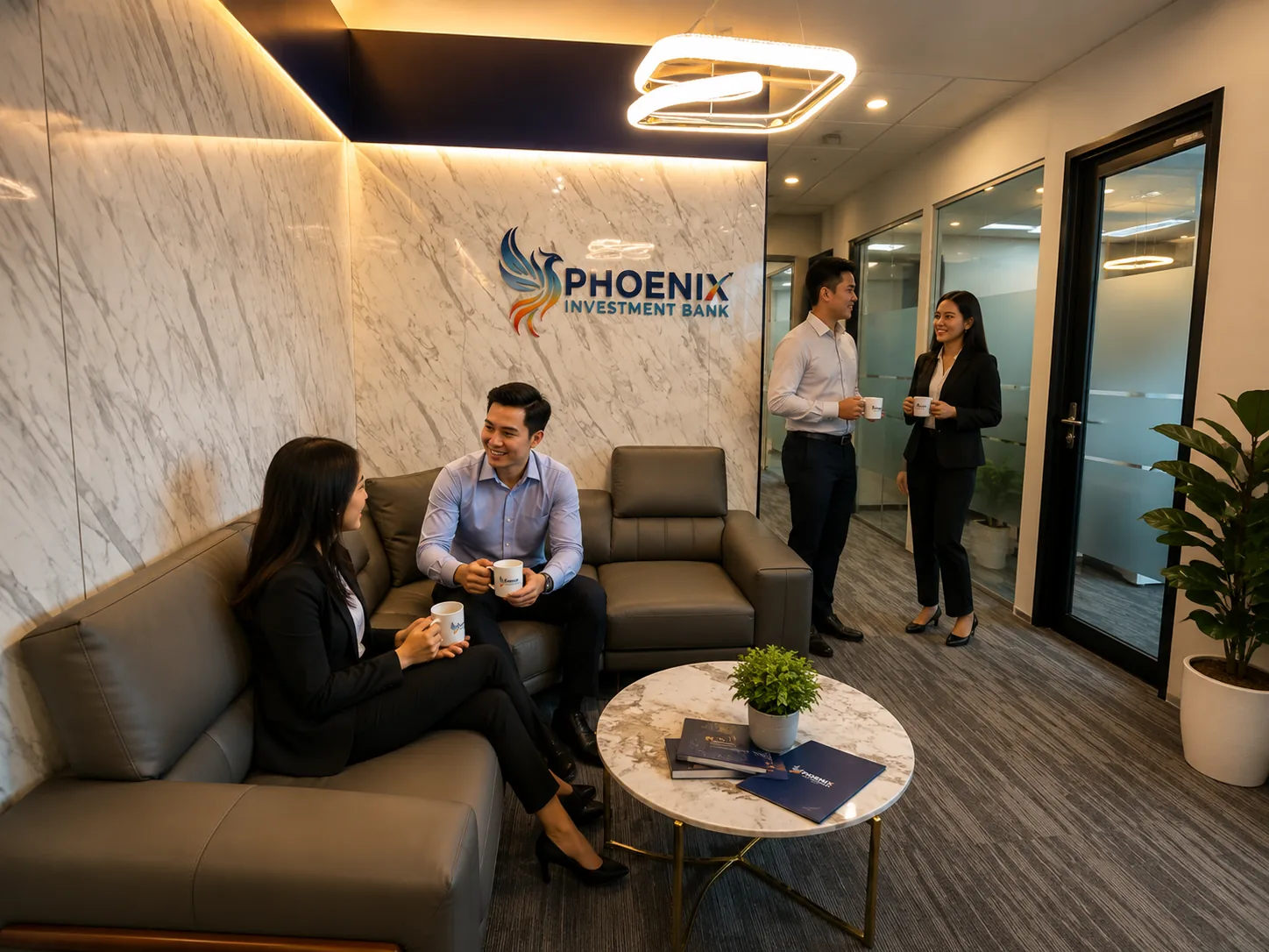 Phoenix client lounge for loan against shares discussions